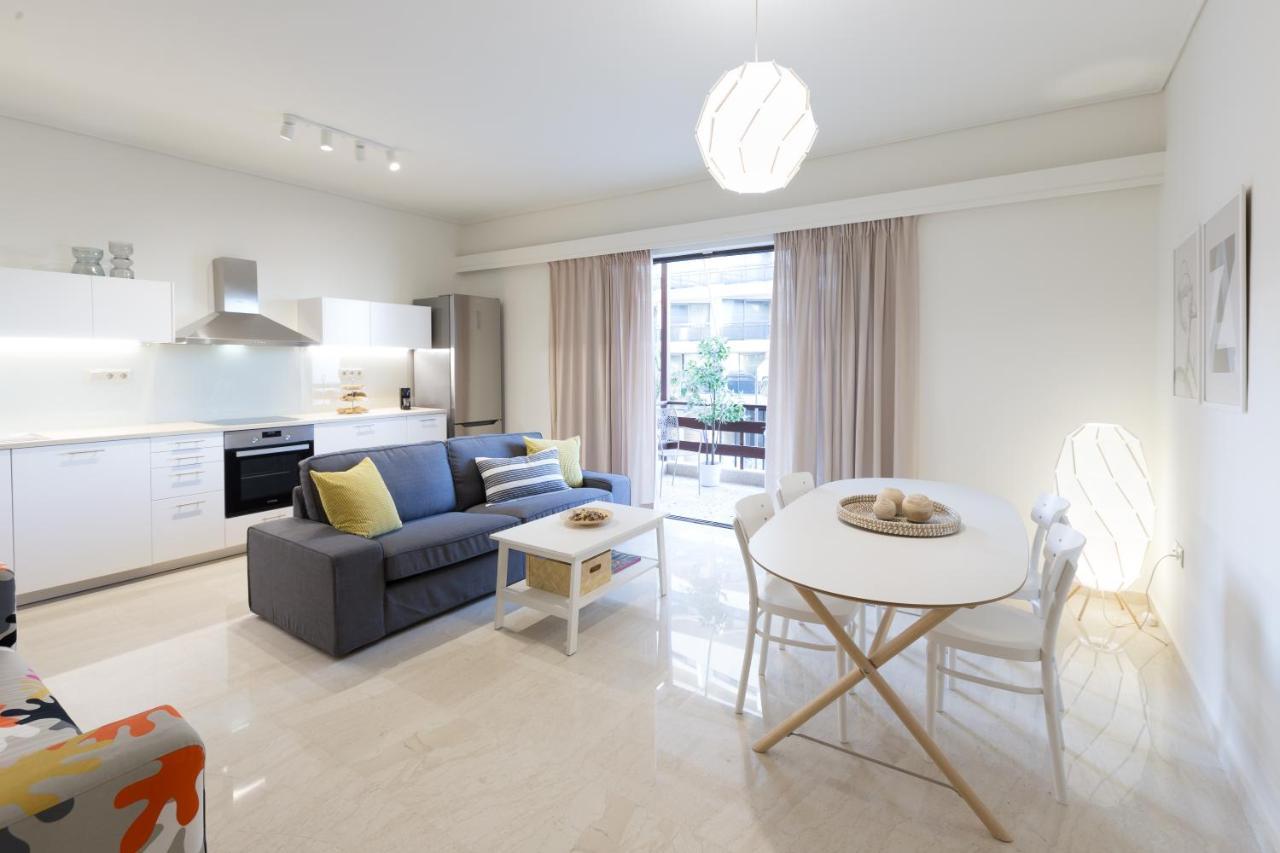 Effie'S Cozy Beach Front Apartment Rethymno Eksteriør bilde