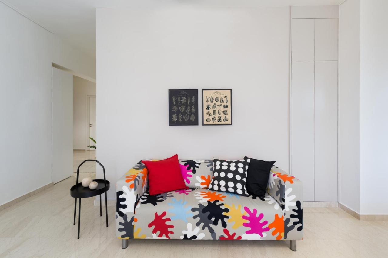 Effie'S Cozy Beach Front Apartment Rethymno Eksteriør bilde